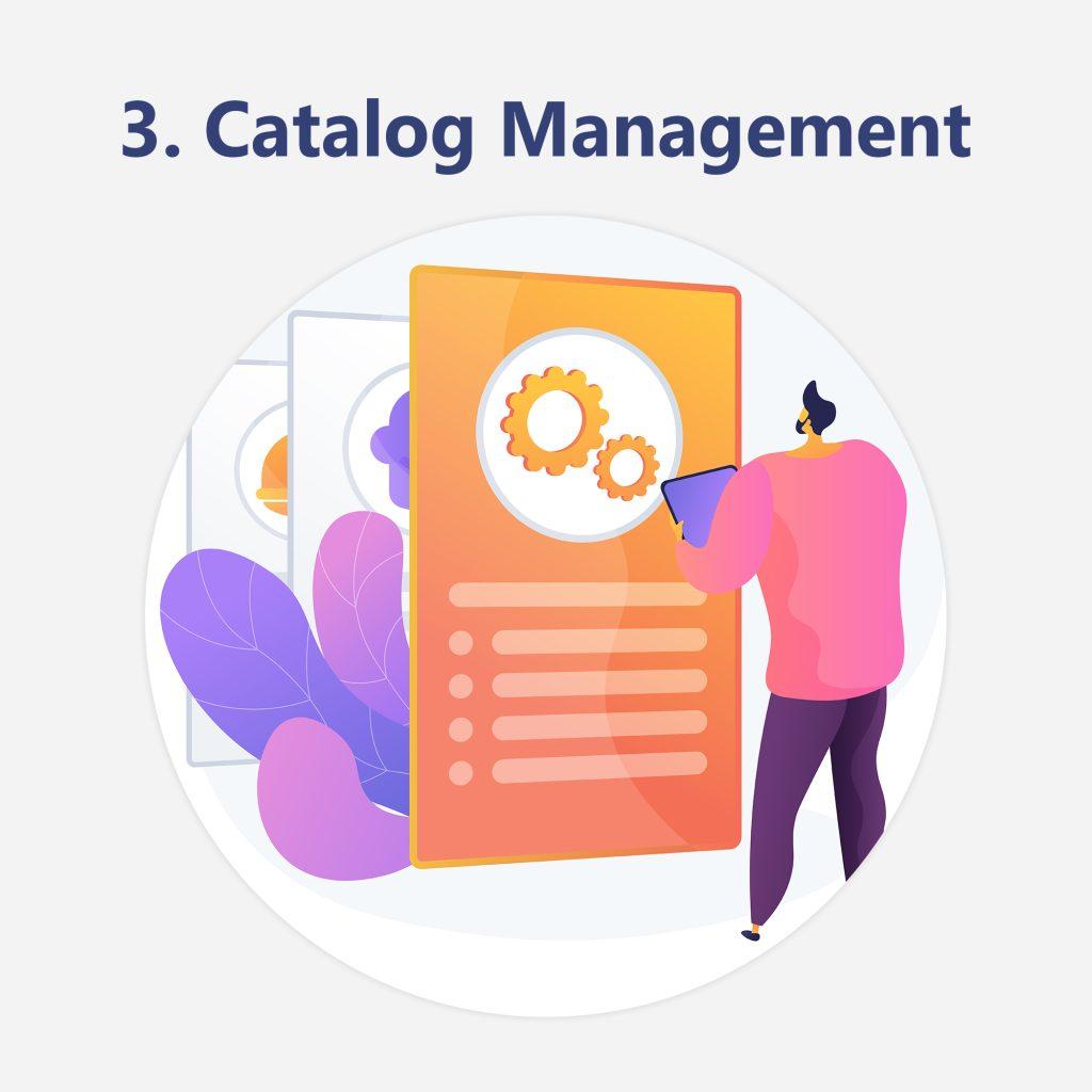 About catalogue management