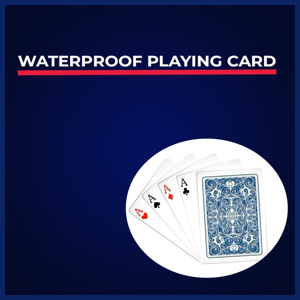 waterproof playing card