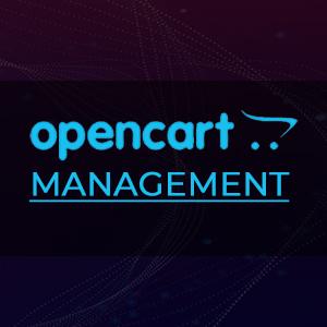 Opencart management