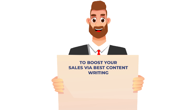 Content writing services banner