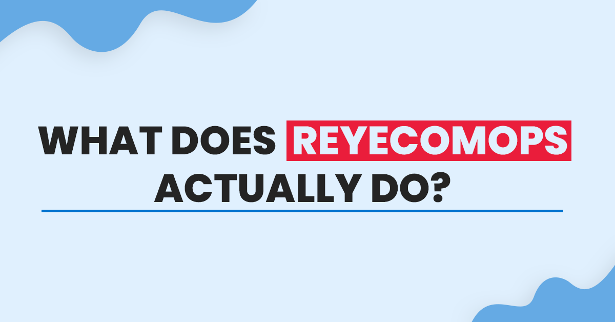 What Does ReyEcomOps Actually Do?