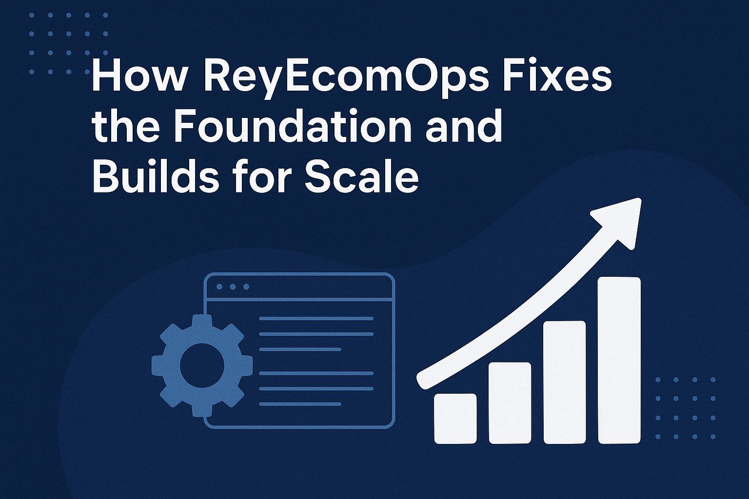 How ReyEcomOps Fixes the Foundation and Builds for Scale