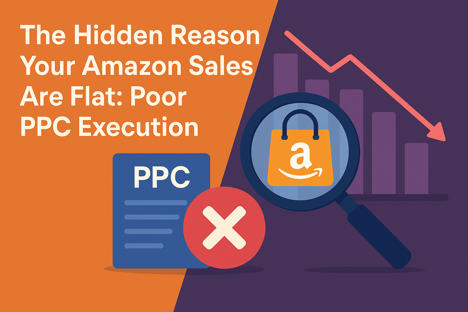 The Hidden Reason Your Amazon Sales Are Flat: Poor PPC Execution