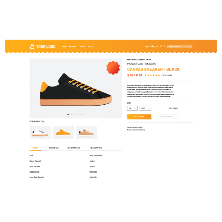 A+ Detail Page Layout Design