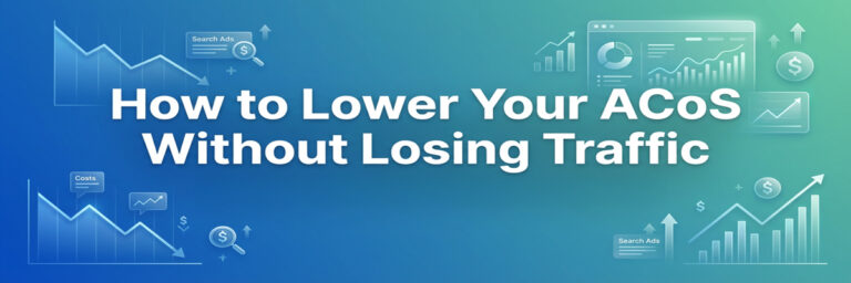 How to Lower Your ACoS Without Losing Traffic | Ecommerce account management services