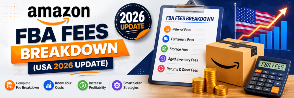 Amazon FBA Fees Breakdown (USA 2026 Update) | Marketplace Account Management